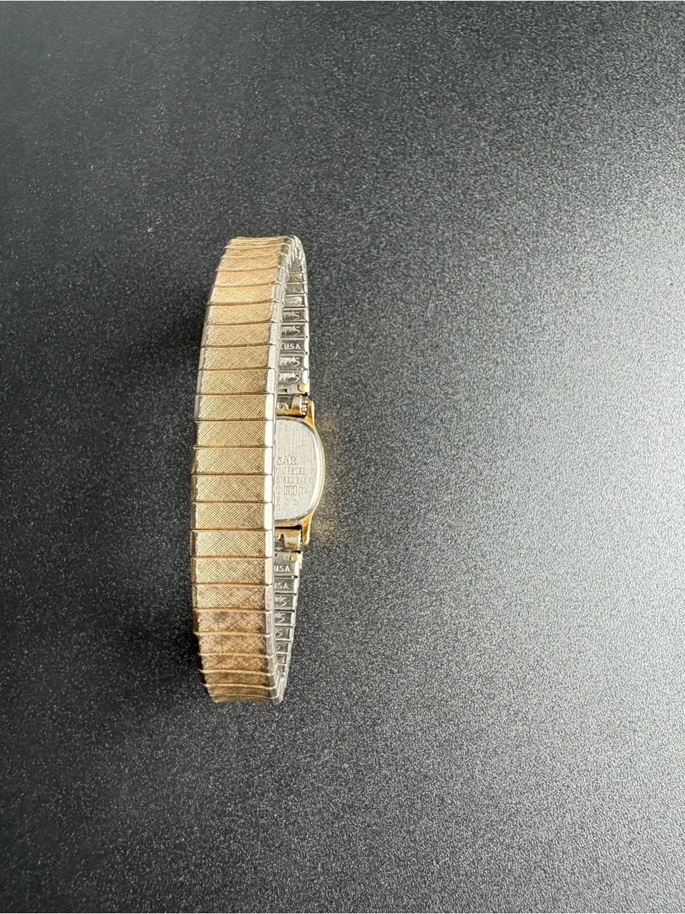 Pulsar Women's Vintage Gold Tone Quartz Watch - Gold Dial